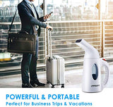 URPOWER Garment Steamer 130ml Portable 7 in 1 Handheld Fabric Steamer Fast Heat-up