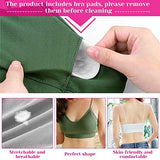 selizo Padded Bralettes for Women, 6 Pcs Sports Bras for Women Pack, V Neck Cami