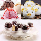 2pcs Semi Sphere Silicone Mold, Baking Mold for Making Hot Chocolate Bomb, Cake