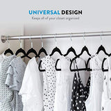 Zober Non-Slip Velvet Hangers - Suit Hangers (30-pack) Ultra Thin Space Saving