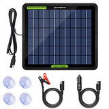 ECO-WORTHY 12 Volt 5 Watt Solar Trickle Charger for 12V Batteries Portable Power