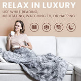Everlasting Comfort Luxury Faux Fur Throw Blanket - Ultra Soft and Fluffy