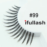 #99, 6 Pairs ifullash 100% Human Hair Eyelashes