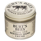 (2 Pack) - Burts Bees - Hand Creme Almond Milk Beeswax | 2 Ounce | 2 Pack Bundle
