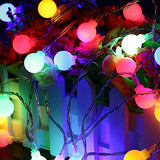 33 Feet 100 Led Globe Ball String Lights, USB Fairy String Lights Plug in, 8 Modes