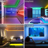 Tenmiro 65.6ft Led Strip Lights, Ultra Long RGB 5050 Color Changing LED Light Strips Kit