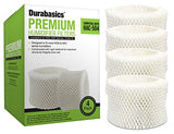 Durabasics 4 Pack of Premium Humidifier Filters Compatible with Honeywell Humidifier