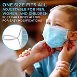 Jumbl Blue Disposable Face Masks | Protective 3-Ply Breathable Comfortable