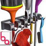 Berry Ave Broom Holder and Garden Tool Organizer Rake or Mop Handles