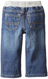 The Children's Place Boys' Baby and Toddler Pull On Straight Jeans, Liberty Blue