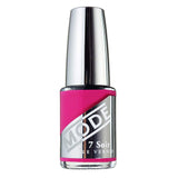MODE Cosmetics Nail Lacquer Le Vernis in Conjuring Friday, Wild Fuchsia Pink (.50 Fl Oz) High Performance Long Lasting Salon Polish with Glossy Shine, Pro Wide Brush and 10 Free Nailcare Protection, Vegan, Made in NY USA