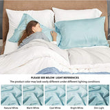 Bedsure Cooling Bamboo Pillowcases Set of 2 - Breathable Cool Ultra Soft Pillow Cases