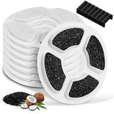 Kastty Replacement Filters 3L Cat Water Fountain, 8 Pack Food Grade Water Fountain