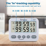 Dual Digital Timer , Kitchen Timer for Cooking Countdown Timers Pomodoro Timer