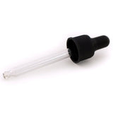 30 ml (1 fl oz) Amber Glass Bottle with Glass Dropper (12 Pack)