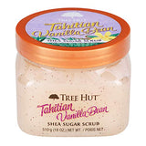 Tree Hut Tahitian Vanilla Bean Shea Sugar Scrub, 18oz, Ultra Hydrating and Exfoliating