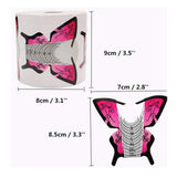 Fellibay Nail Forms Butterfly Nail Extension Forms for Nail Art DIY Tool Nail Tips Guide Sticker Extension Nail 300 Pcs