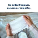 WaterWipes Unscented Baby Wipes, Sensitive and Newborn Skin, 4 Packs (240 Wipes)