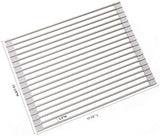 Surpahs Over The Sink Multipurpose Roll-Up Dish Drying Rack