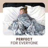 Everlasting Comfort Luxury Faux Fur Throw Blanket - Ultra Soft and Fluffy