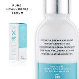 No B.S. 100% Pure Hyaluronic Acid Serum For Face. Anti Aging Face Serum. Ultra Hydrating Face Serum. Potent Formulas. Clean Skincare.