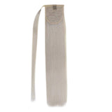 Easyouth Human Hair Extensions Ponytail Hair Wrap Around Ponytail Hair Extensions Straight Pony Tail Remy Ponytail Hair Extensions Ponytail Hair 12 Inch 70g