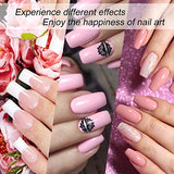 Poly Extension Gel Nail Kit, Nail Builder Gel Nail Enhancement Trial Kit