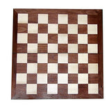 Chess Armory 15" Wooden Chess Set with Felted Game Board Interior for Storage