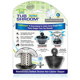 TubShroom Ultra Revolutionary Bath Tub Drain Protector Hair Catcher/Strainer/Snare