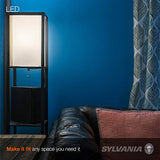 LEDVANCE 79284 Sylvania Non-Dimmable Semi-Directional Led Lamp, 8.5 W, 120 V, A19