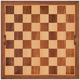 Silly Goose Chess Game, Cardboard Folding Chess Set with Plastic Chess Pieces