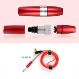 Stigma Rotary Tattoo Machine Professional Tattoo Pen Japan Motor RCA Connected for Tattoo Artist Lipstick Red EM123-2