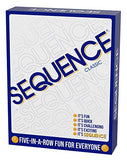 SEQUENCE- Original SEQUENCE Game with Folding Board, Cards and Chips by Jax