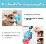 YUTANG Cat Toys Interactive, Indoor Cat Chew Ball Windmill Catnip Toothbrush, Funny