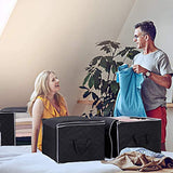 Lifewit Large Capacity Clothes Storage Bag Organizer with Reinforced Handle Thick Fabric