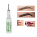 BIOTOUCH SILVERA Permanent Makeup Cosmetic Tattoo 96 PRONG NANO Sterilized DISPOSABLE Needle Cartridges Ombre Feathering Hair Stroke Technique Eyebrow Shading Microblading Supplies Micropigmentation