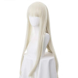 Yomoduki Runa Wig Anime Kakegurui Twin Cosplay Hair Cute Wig for Halloween Party Beige