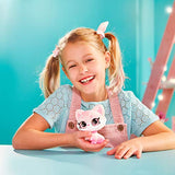 Kindi Kids Show N Tell Pets - Caterina The Kitten - 4" Pet and Shopkin Accessory - 2pc