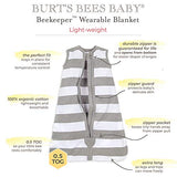 Burt's Bees Baby Baby Beekeeper Wearable Blanket, 100% Organic Cotton, Swaddle