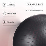 Trideer Exercise Ball (45-85cm) Extra Thick Yoga Ball Chair, Anti-Burst Heavy Duty