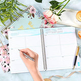 2021 Planner - 2021 Weekly & Monthly Planner with Tabs, 2021 floral planner