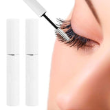 10Pcs Fashionable Empty Mascara Tube Wand Eyelash Cream Container Bottle 10ml(White)