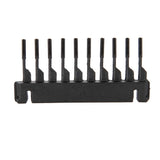 6D Hair Extension Buckle 40pcs Clips for Real Hair Ponytail Accessory Tool Kit No Trace Hair Extension