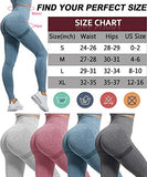 PENIOCA Scrunch Butt Lifting Seamless Leggings for Women High Waist Tummy