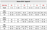 Hanes Little Girls' Jersey Cotton Tee