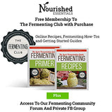 Easy Fermenter Wide Mouth Lid Kit (3 Lids + 3 Weights + Pump)