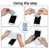 Pre-Moistened Lens Wipes ALIBEISS Screen Wipes for Glasses, Camera,Tablets, Smartphone