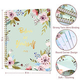 2021 Planner - 2021 Weekly & Monthly Planner with Tabs, 2021 floral planner