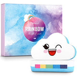 Rainbow Bath Bombs Gift Set, Ribivaul Handmade Bath Bombs with Natural Ingredients