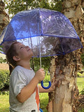 totes Kids Clear Bubble Umbrella, Blue